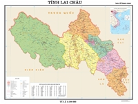 bản đồ tỉnh Lai châu